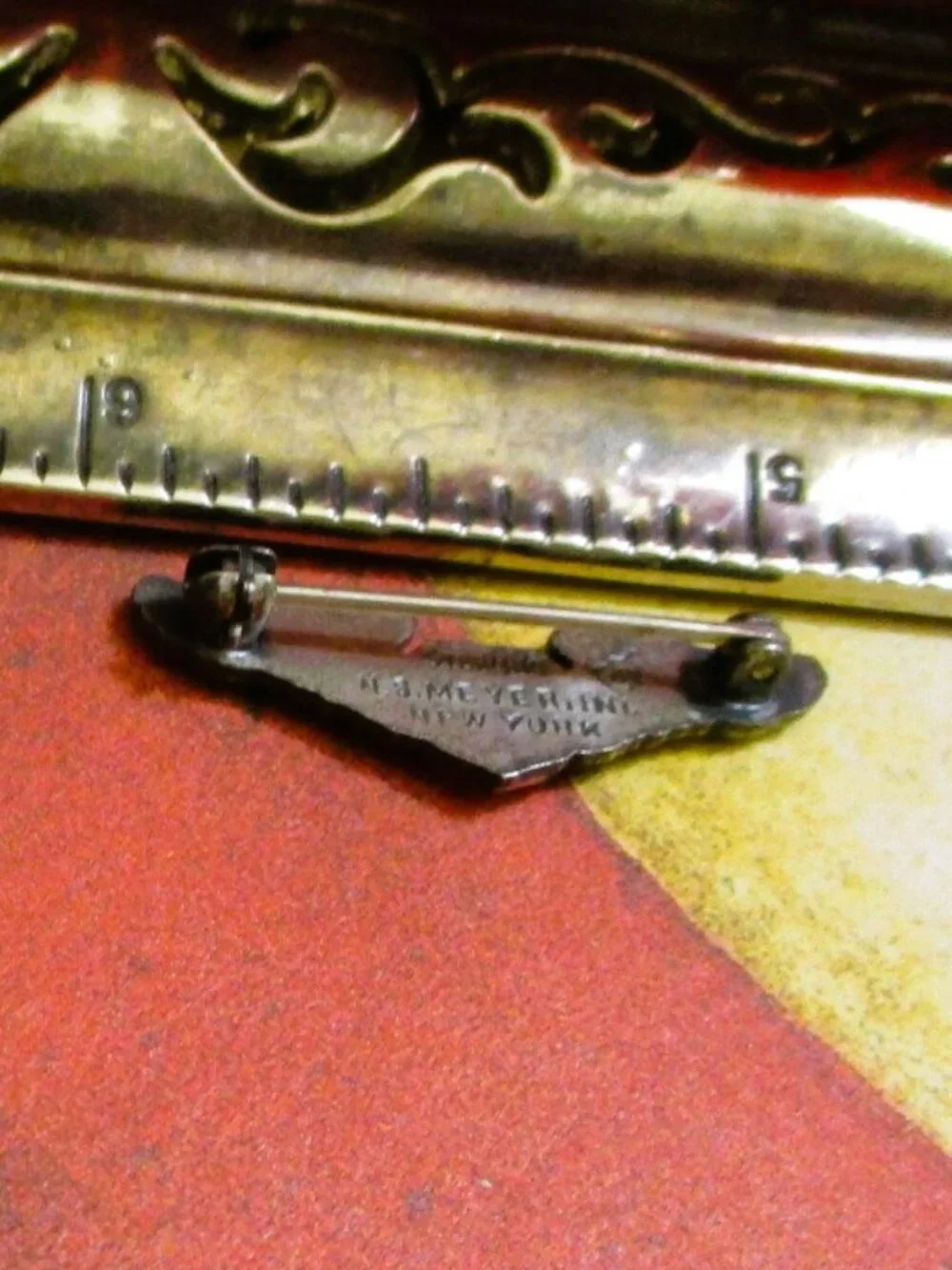 USAF Enlisted Navigator Wing Pair: Sterling Silver NS Meyer